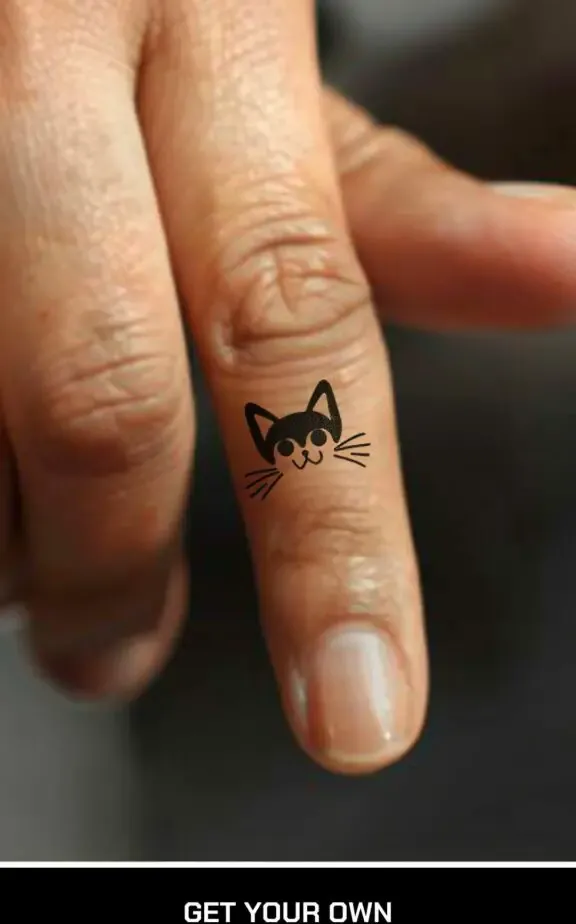 cat tattoo idea