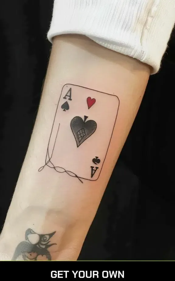 ace of hearts tattoo