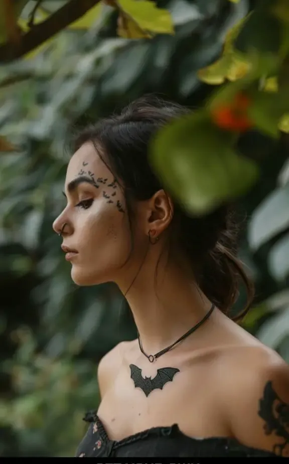 Bat tattoos for females
