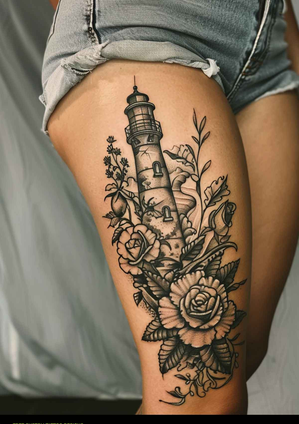 Stunning Lighthouse Tattoo Ideas