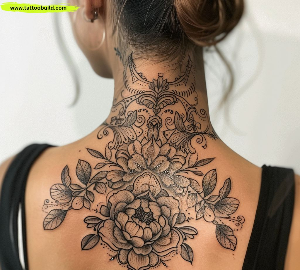 neck tattoos for women