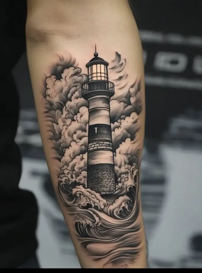 Lighthouse Tattoo Ideas