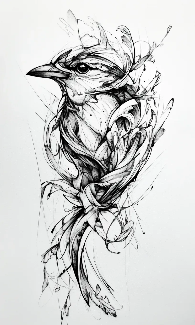 Upper Arm Tattoo Drawings-2