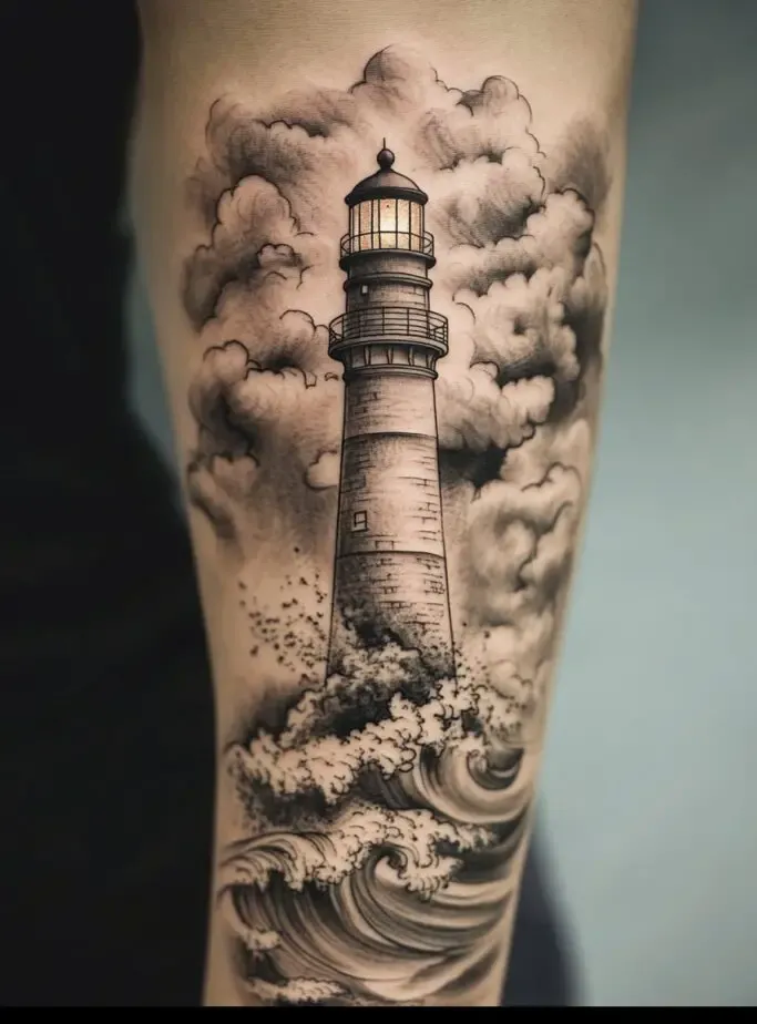 Lighthouse Tattoo Ideas