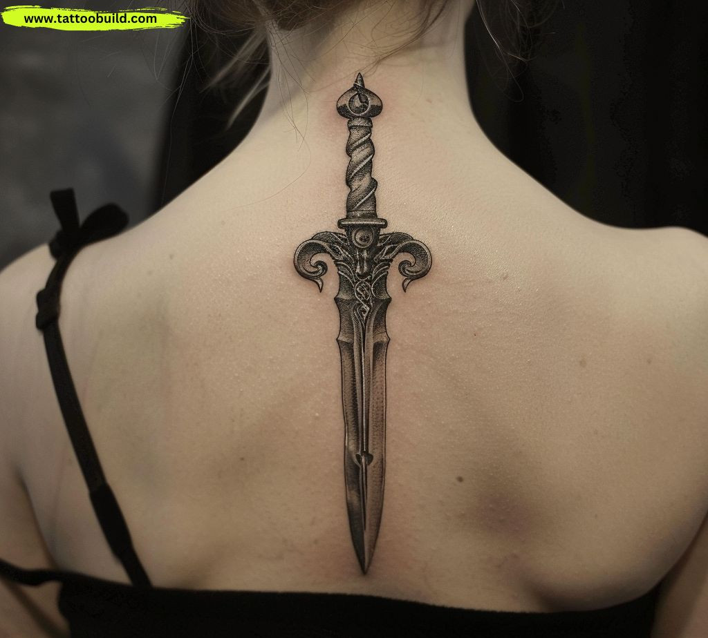 blade tattoo idea