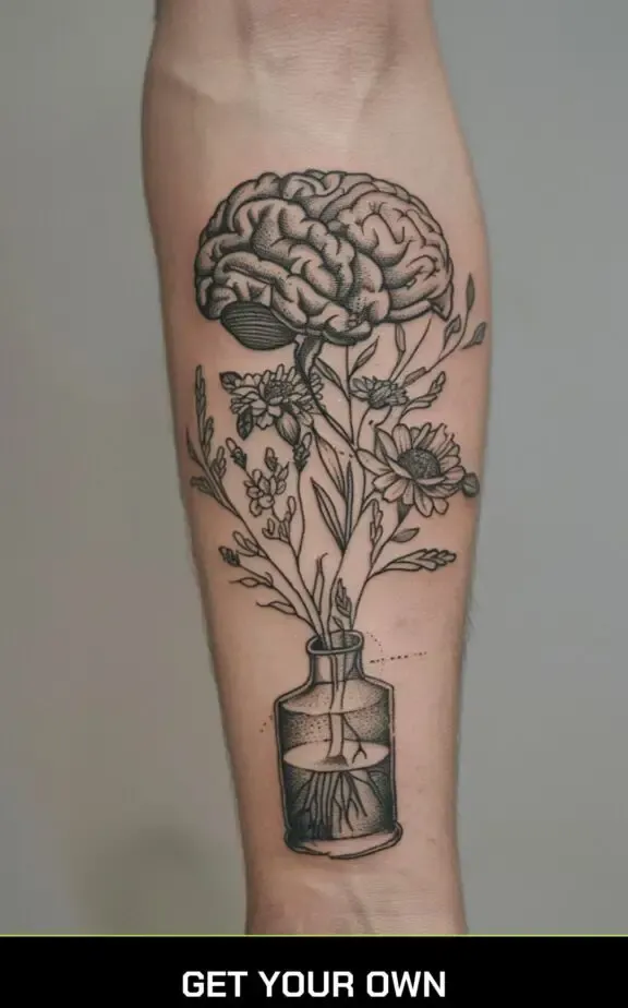 brain tattoo idea