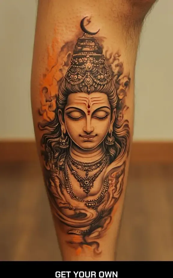 lord shiva tattoo