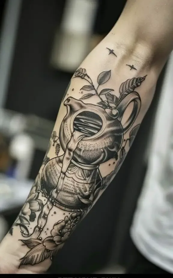 Aquarius Star Sign Tattoo Ideas