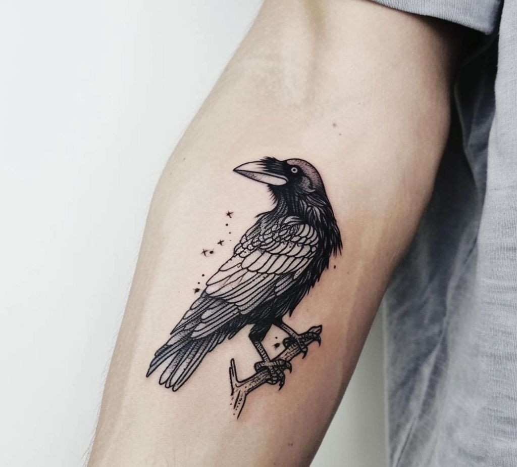 raven tattoo meaning