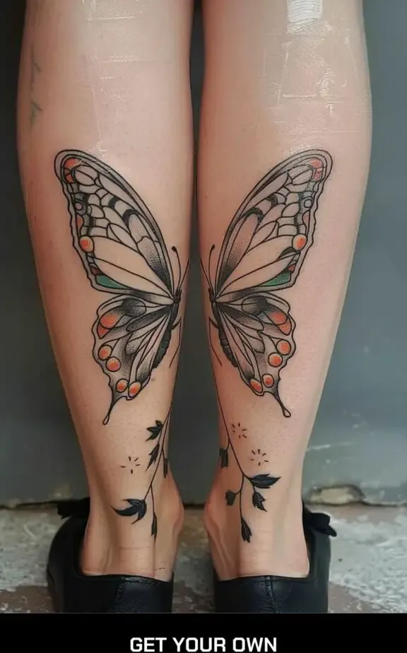 butterfly wing tattoo ideas