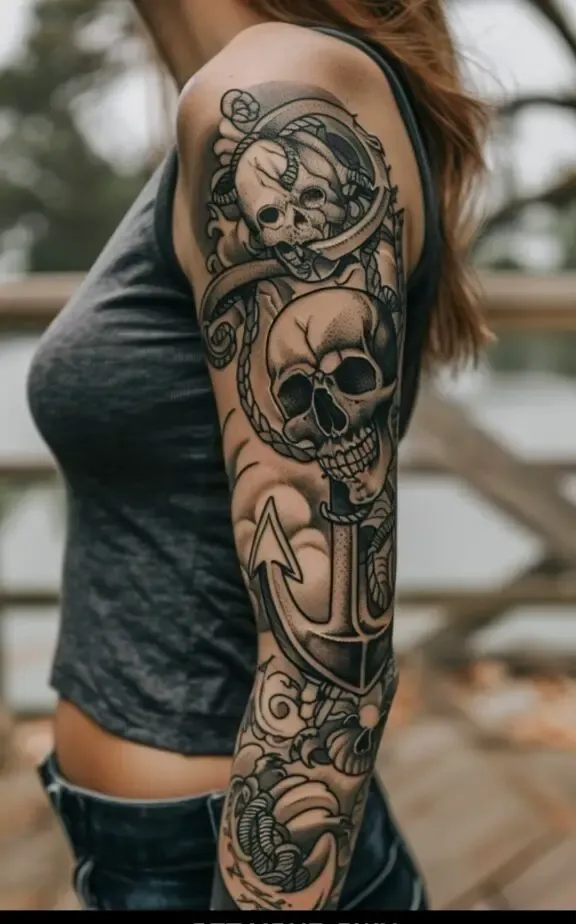 sleeve tattoo for female