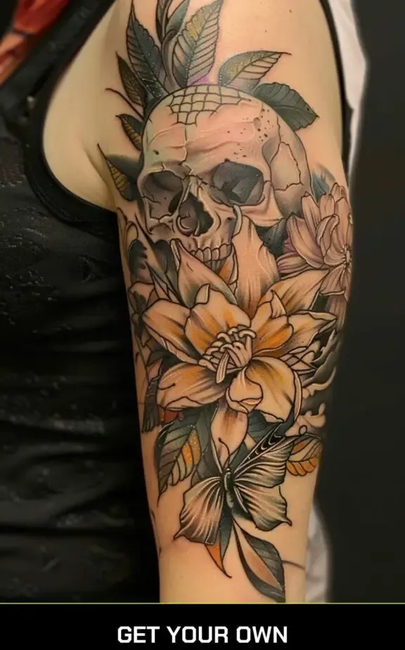 skull tattoo design