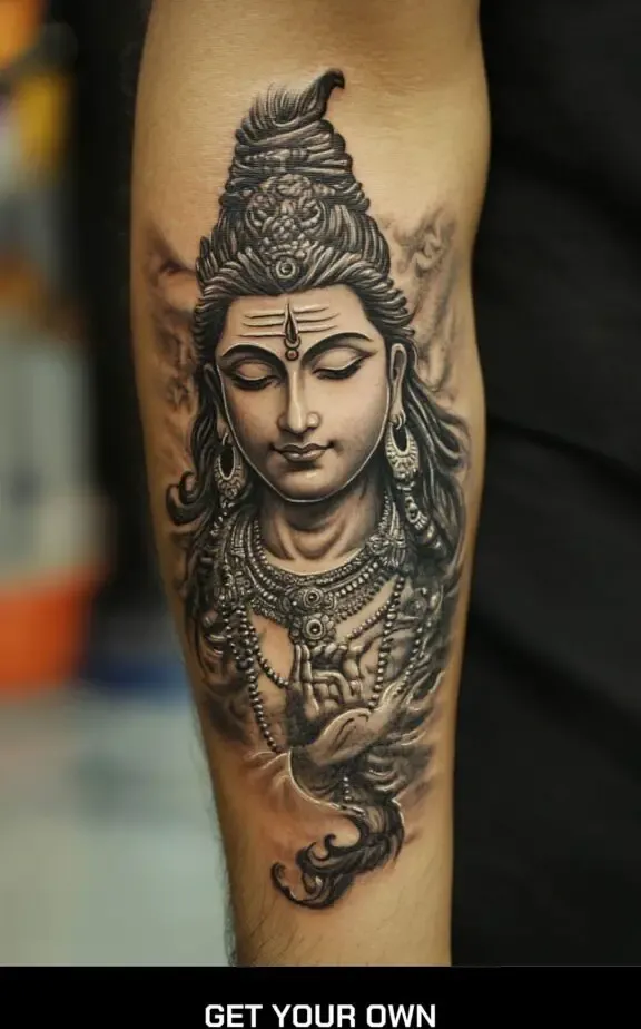 lord shiva tattoo