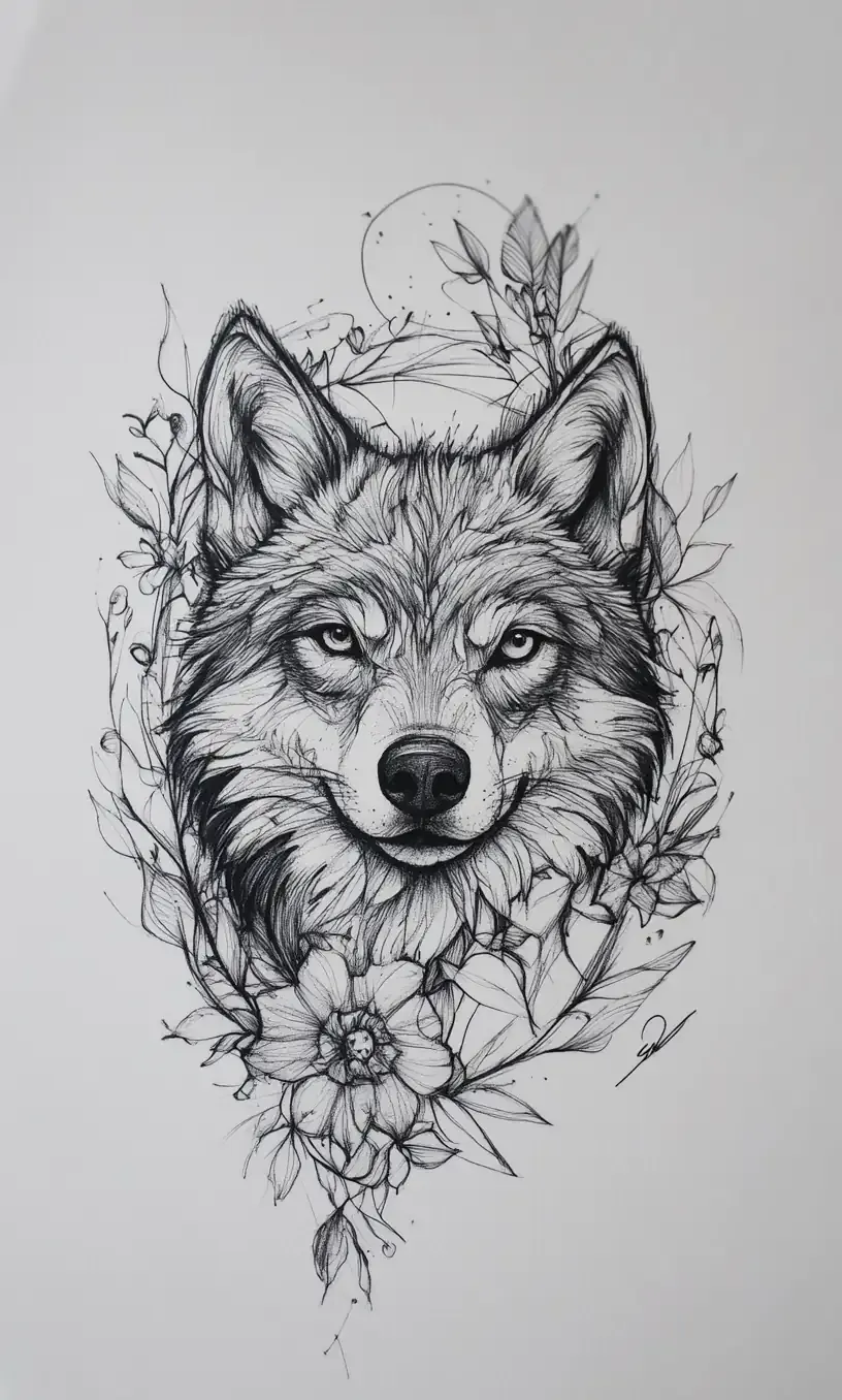 Upper Arm Tattoo Drawings-8