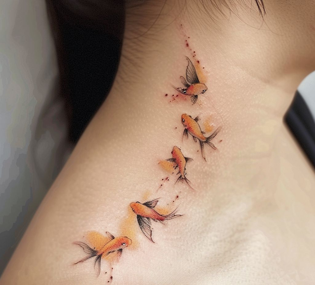 flying fish tattoo meaning