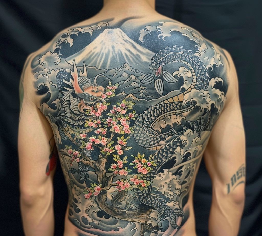 Japanese Irzumi tattoo