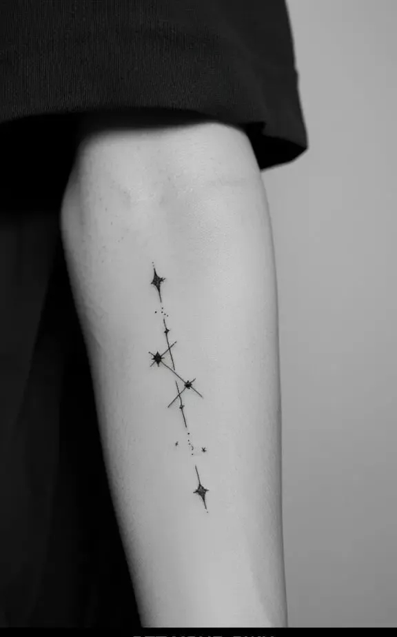 Aries Star Sign Tattoo Ideas