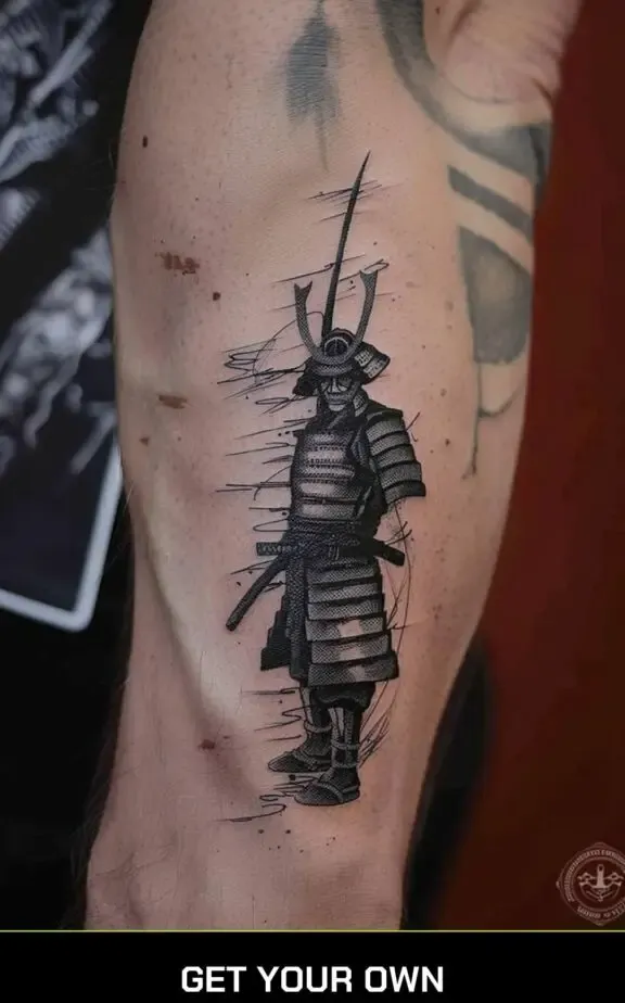 hannya mask japanese tattoo design