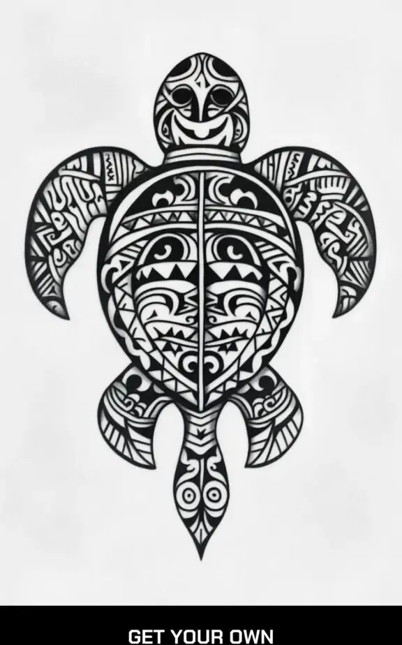 Maori SchildkrÃ¶te Tattoo Vorlage (Turtle Design ideas)
