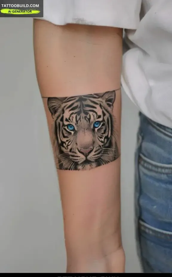 animal ladies bracelet tattoo