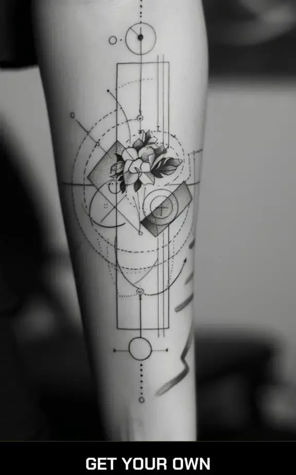 geometric fine tattoo designs