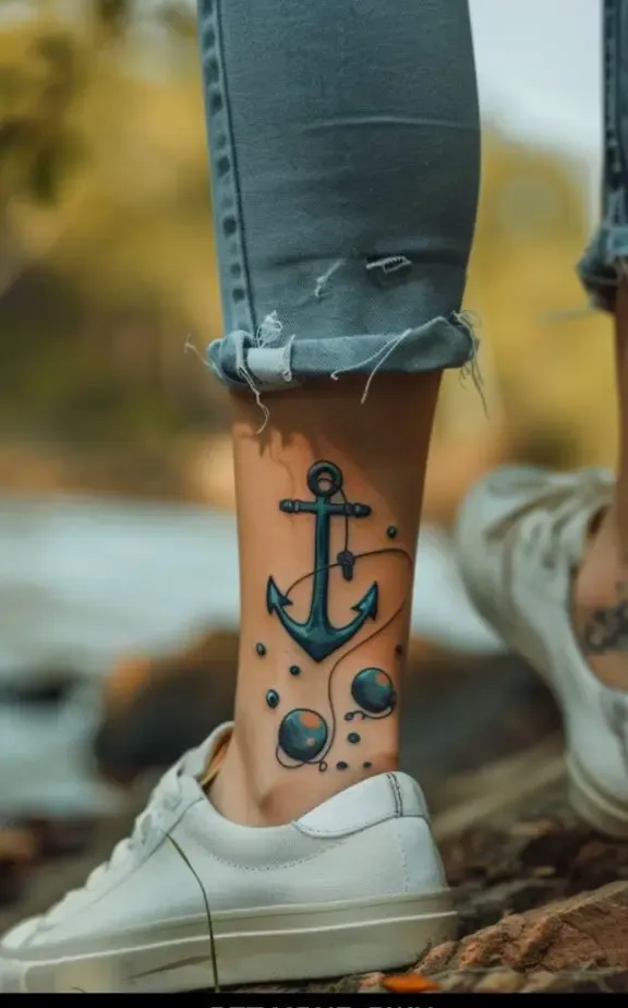 anchor tattoos for females
