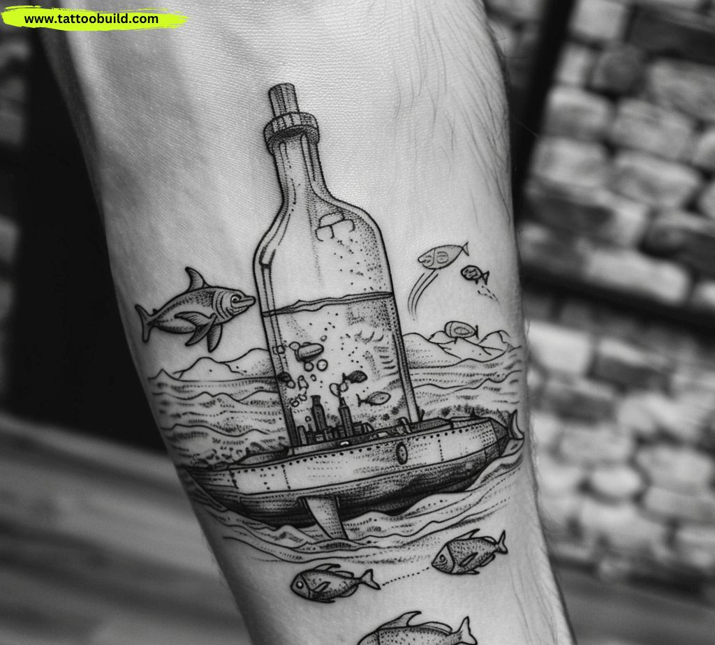 submarine tattoo design ideas