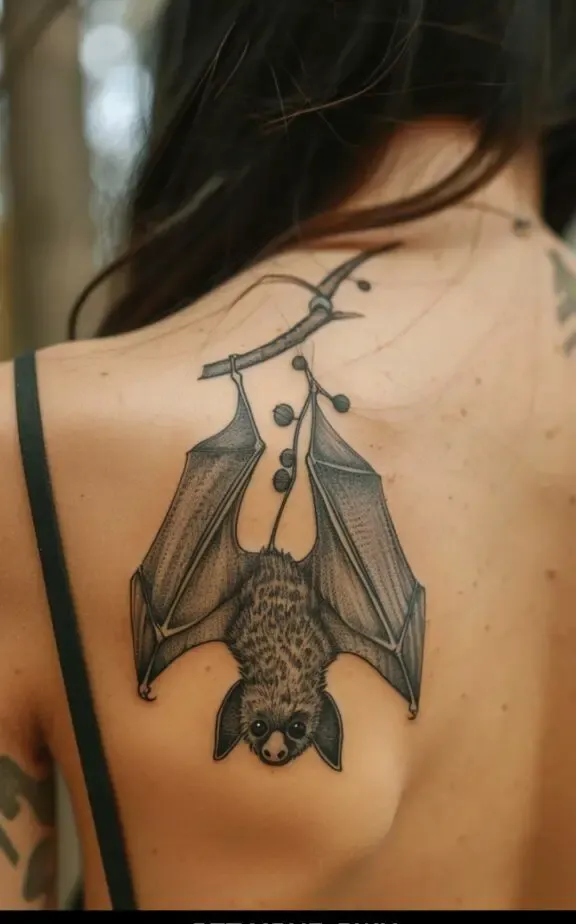 Bat tattoos for females