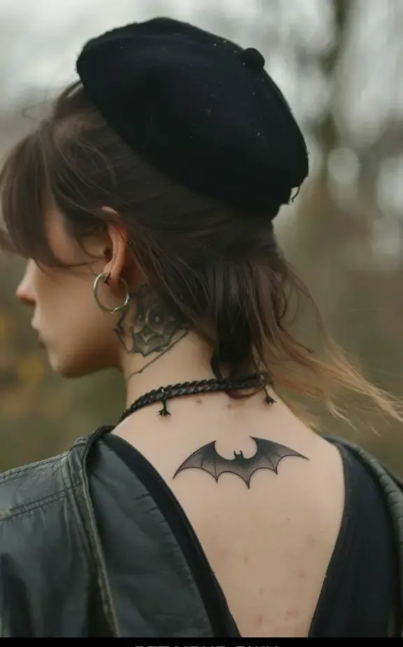 Bat tattoos for females