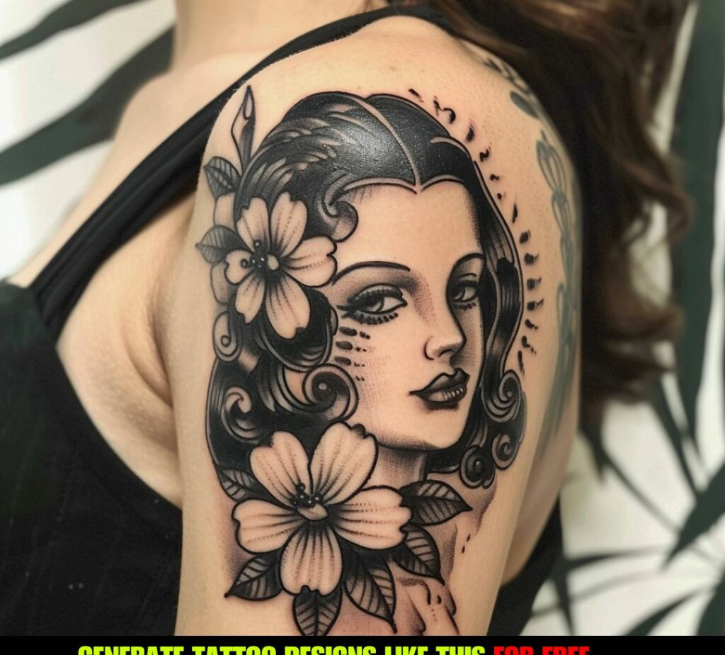 vintage tattoos for ladies