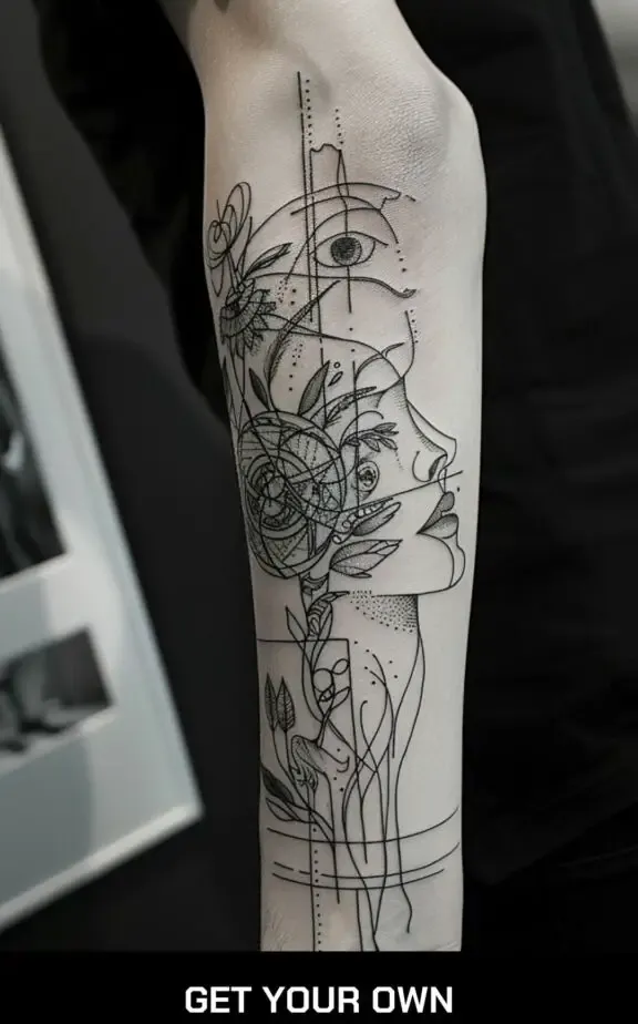 geometric art tattoo designs