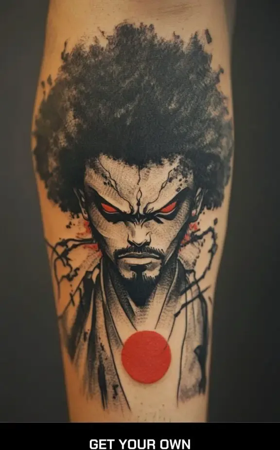 Afro samurai Samurai tattoo