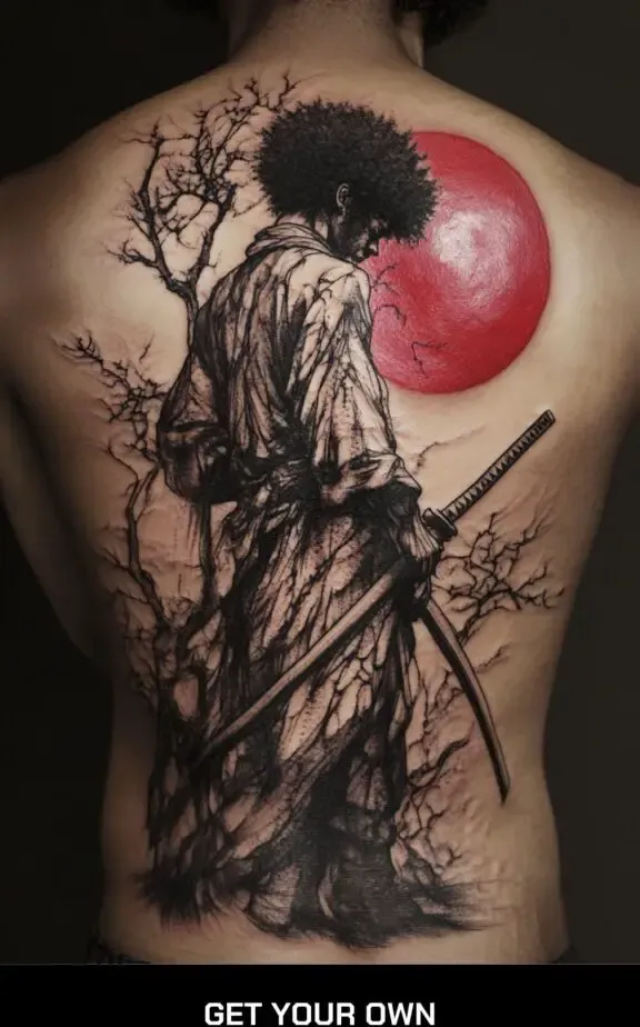 Afro samurai Samurai tattoo