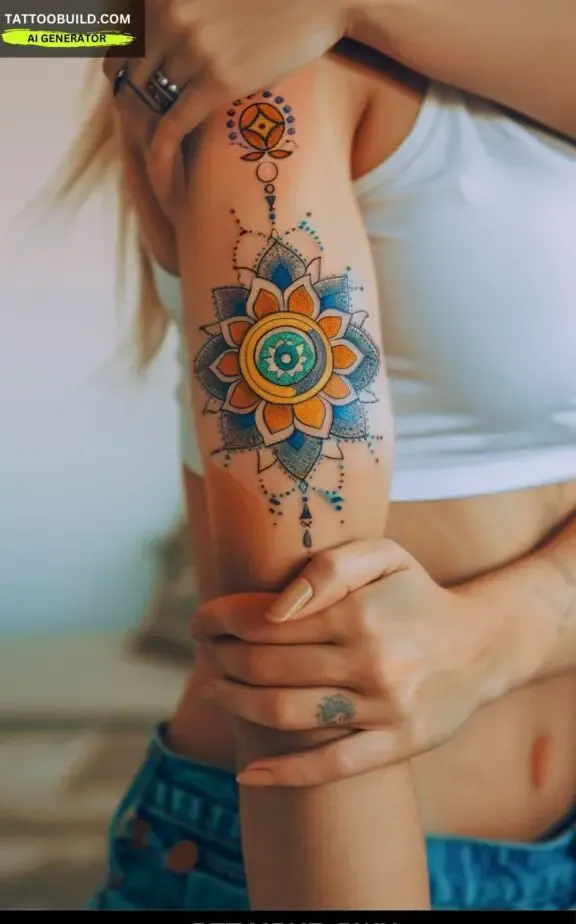 goodness tattoo idea: chakra tattoo