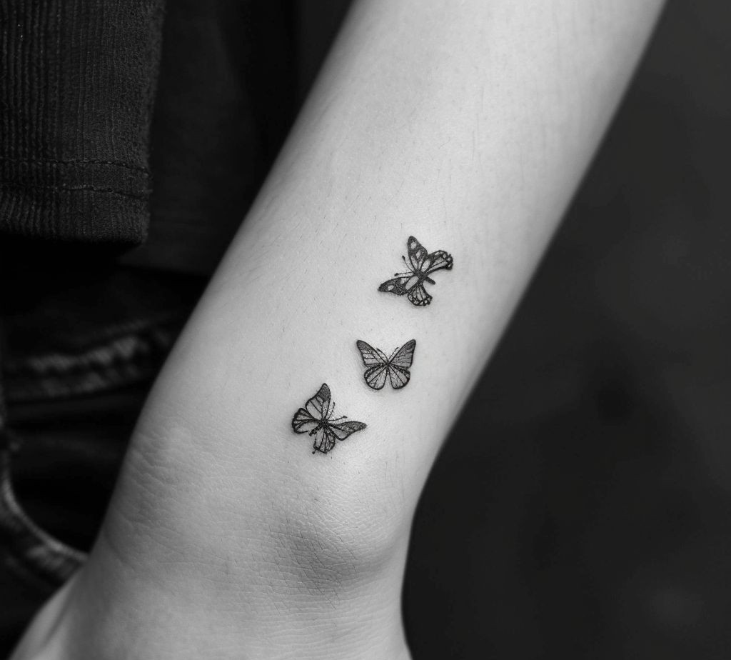 butterfly on the wrist tattoo meaning