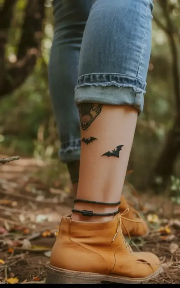 Bat tattoos for females