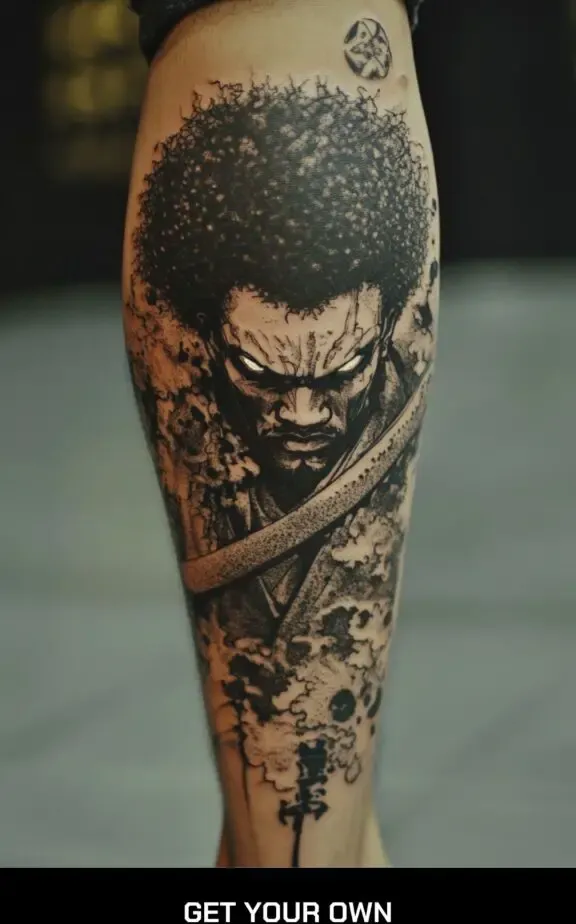 Afro samurai Samurai tattoo