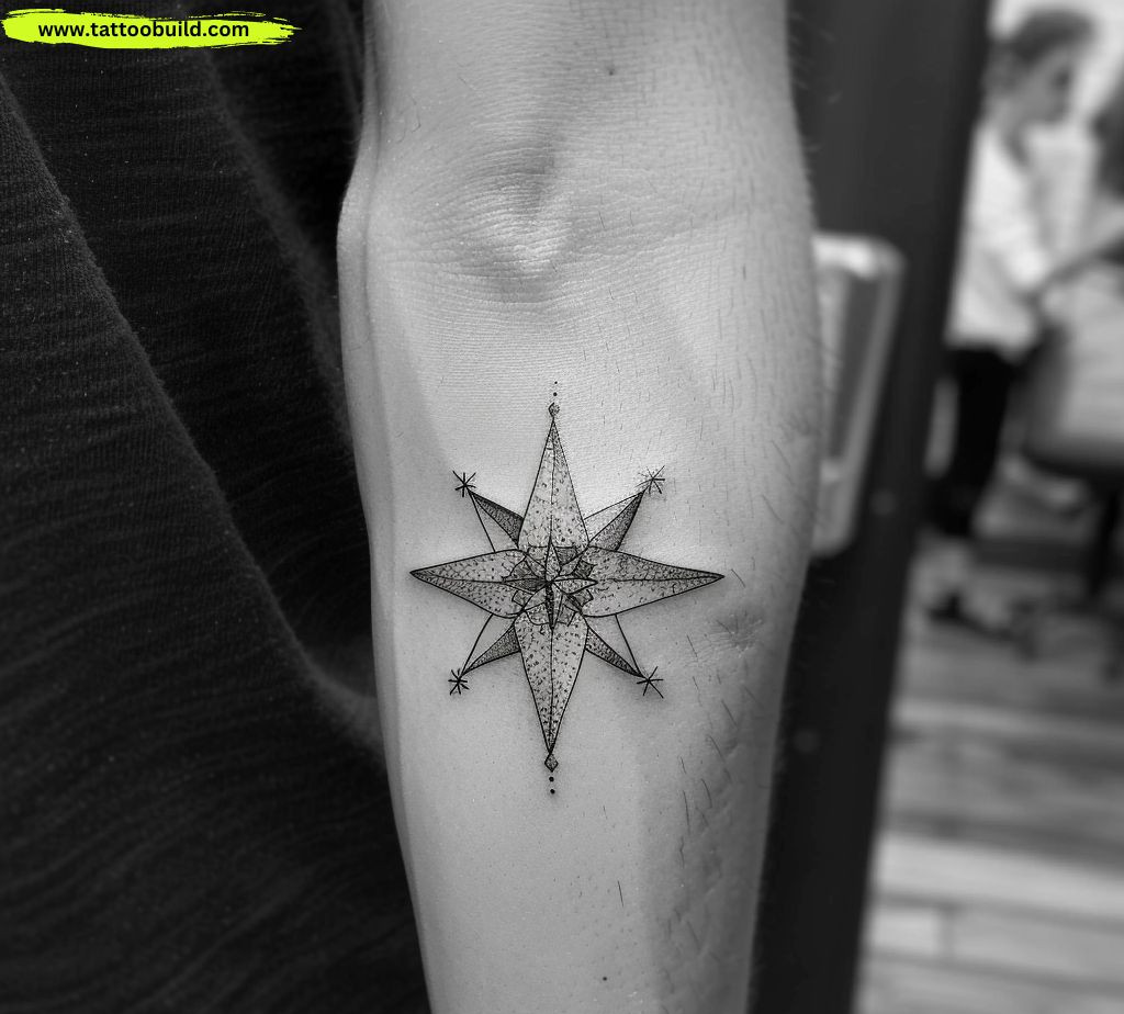 beautiful star tattoo designs