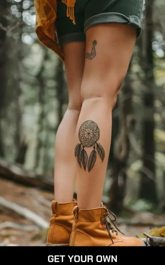 dreamcatcher tattoos for females