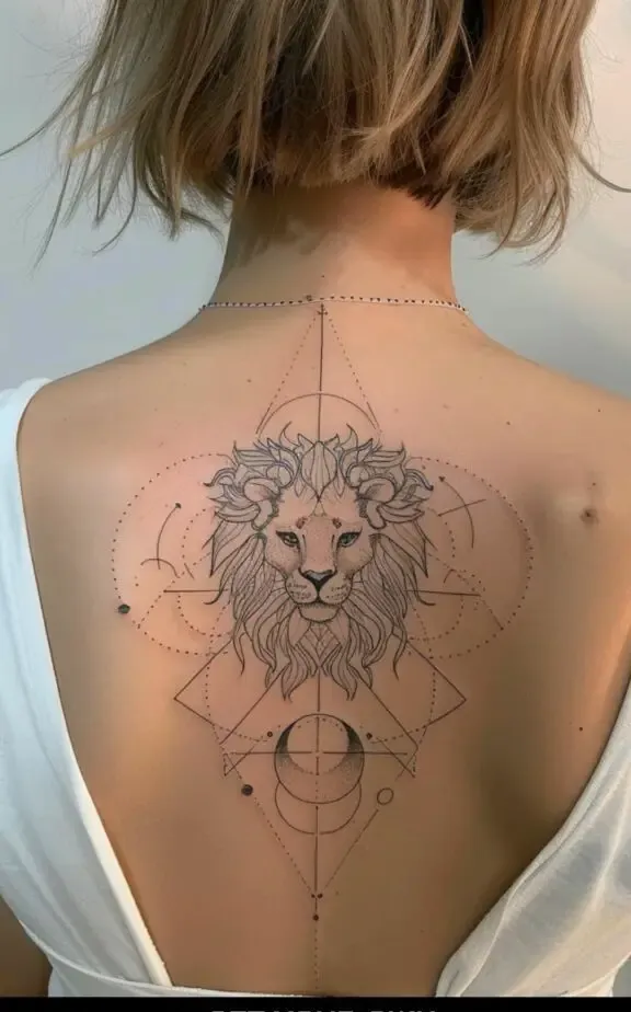 Leo Star Sign Tattoo ideas