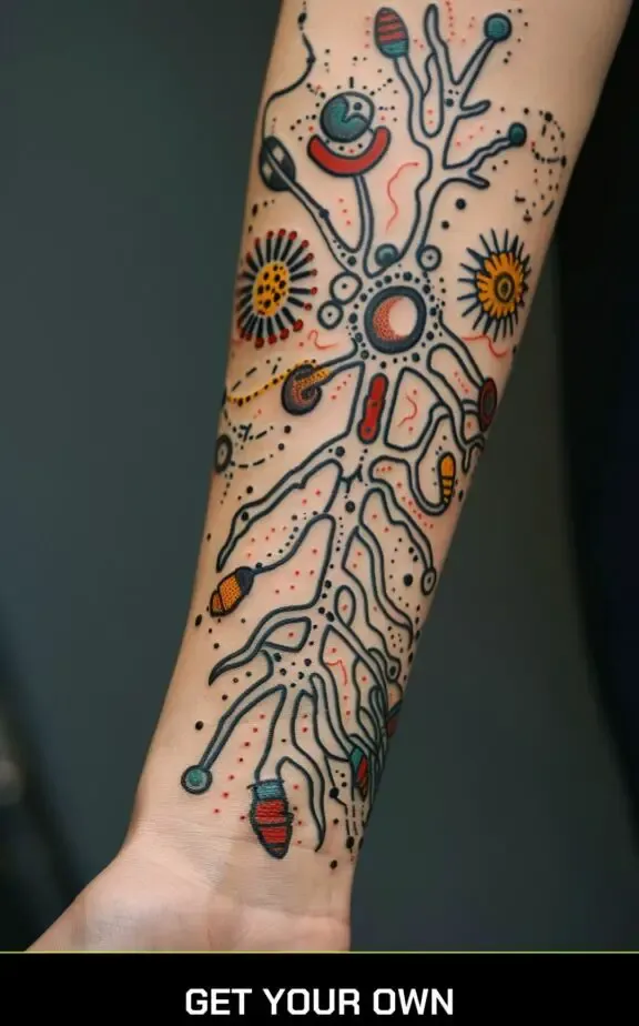 neurotransmitter tattoo idea