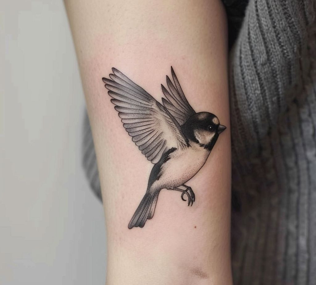 meaning of sparrow bird tattoo