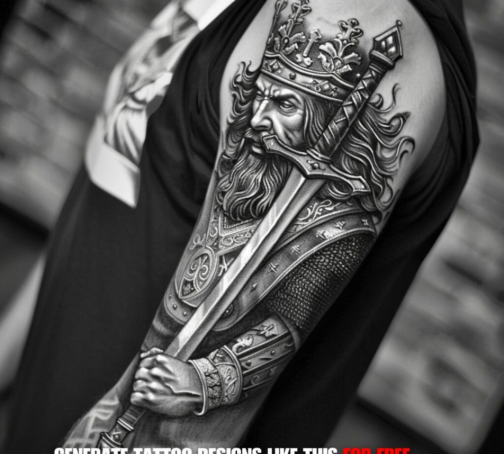 king tattoo meaning and design