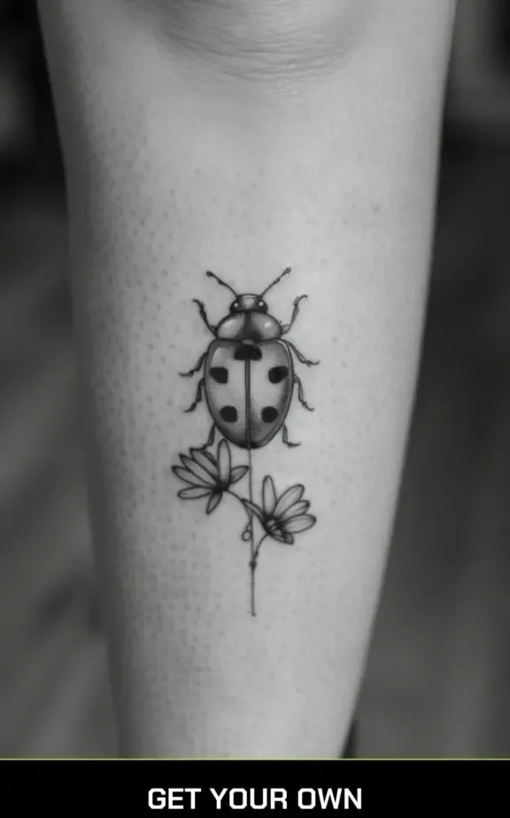 Ladybug tattoo idea