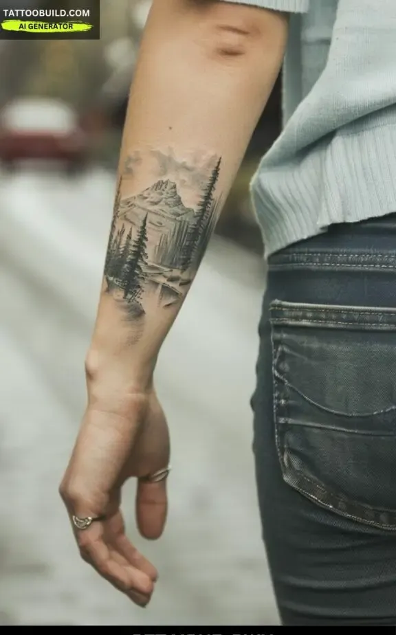 female meaningful forearm tattoos 