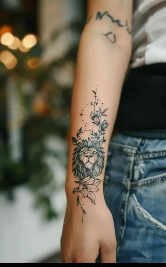 Leo Star Sign Tattoo: Symbolism and Design Inspirations