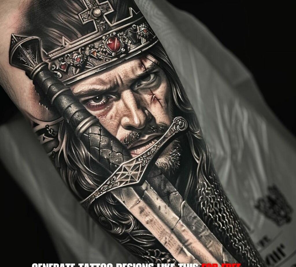 king tattoo meaning
