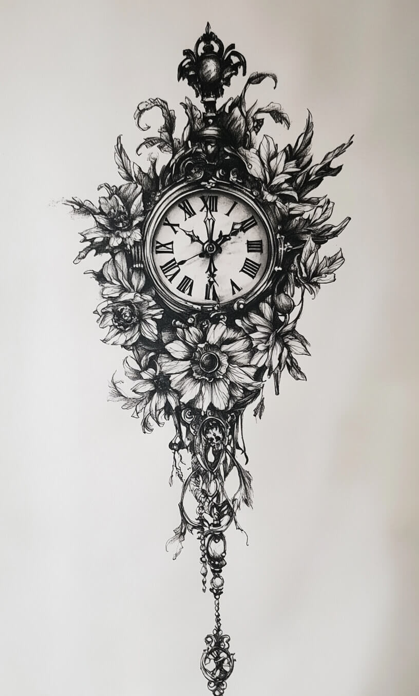 Gothic Tattoo Drawings-4