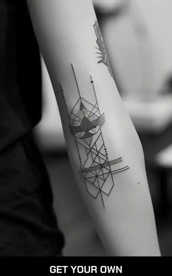 minimalist geometric tattoo designs
