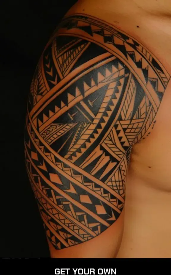 native American tribal tattoo